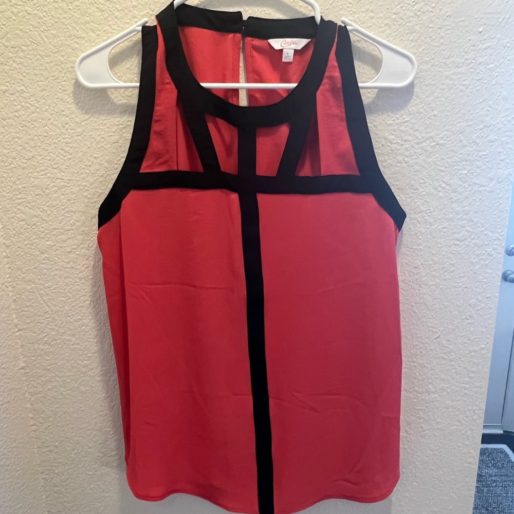 Women’s Candies Orange Top- Large
